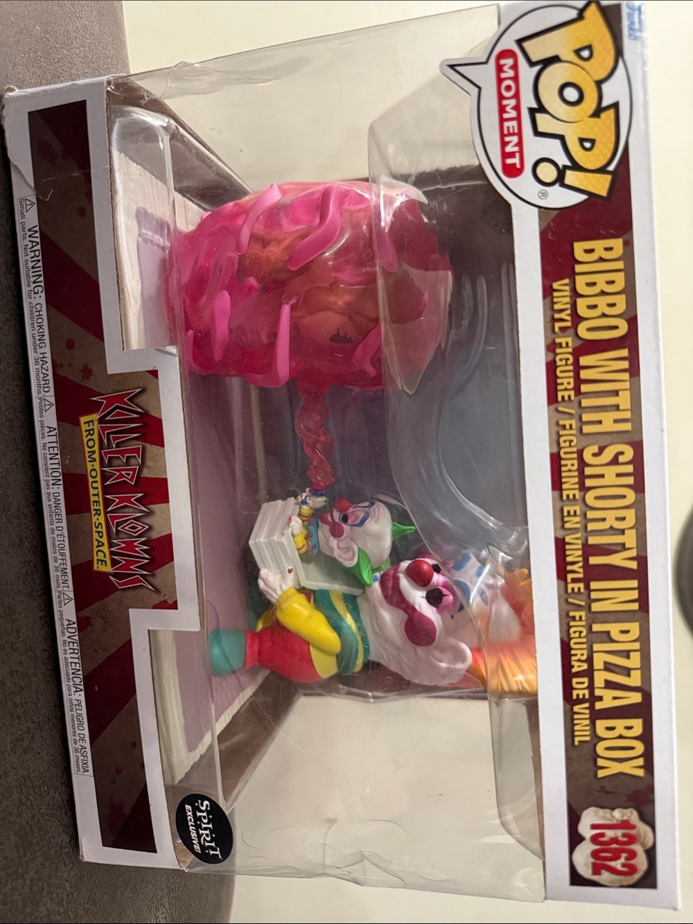 Funko Pop! Moment Bibbo with Shorty in Pink & Multicolor Pizza Box